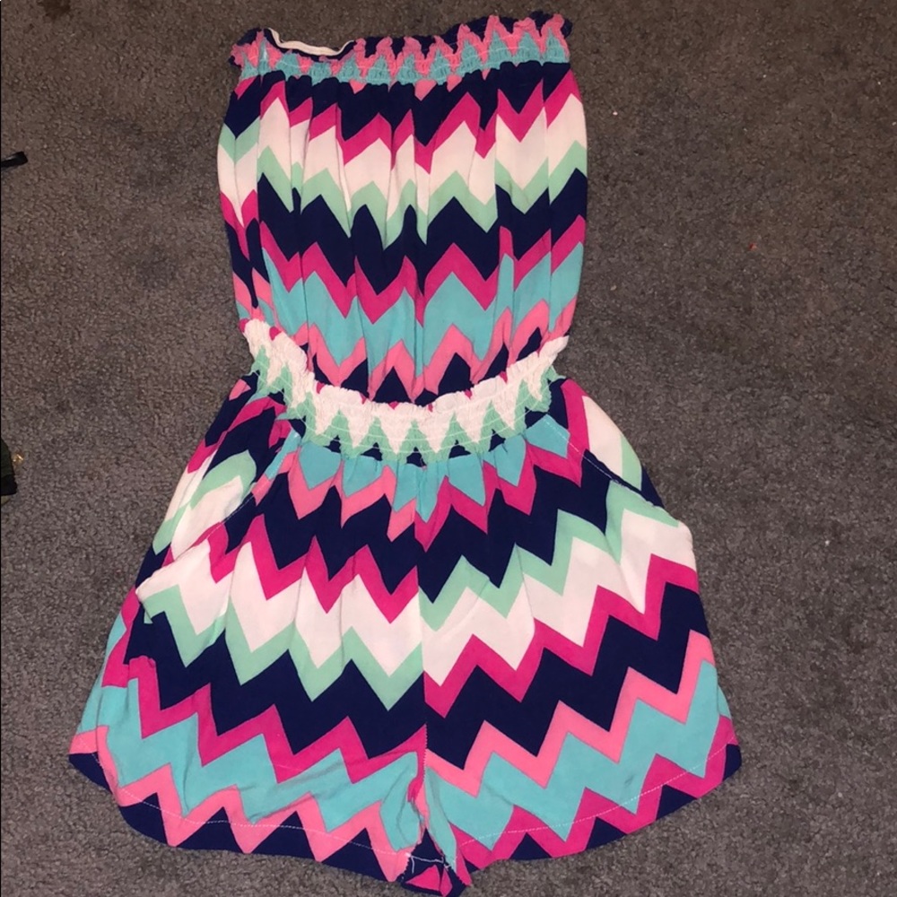 Easter type color Romper